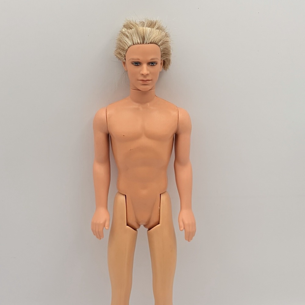 Barbie Fashion Fever Ken Doll Mattel Nude Doll Blonde Hair Highlights